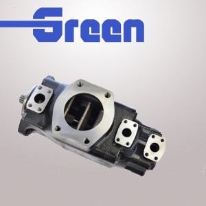 Parker Denison T67DBB T67DCB T6DCC series triple hydraulic vane pump